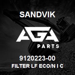 9120223-00 Sandvik FILTER LF ECO/N I C 20 C.1.0 | AGA Parts
