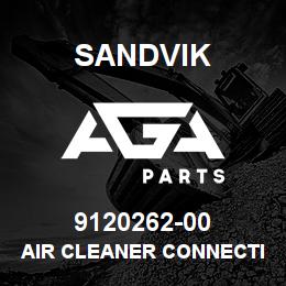 9120262-00 Sandvik AIR CLEANER CONNECTION | AGA Parts
