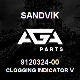 9120324-00 Sandvik CLOGGING INDICATOR VR 2 | AGA Parts