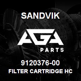 9120376-00 Sandvik FILTER CARTRIDGE HC 42 | AGA Parts