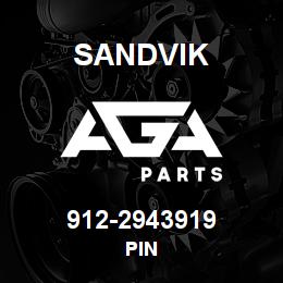 912-2943919 Sandvik PIN | AGA Parts