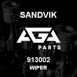913002 Sandvik WIPER | AGA Parts