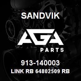 913-140003 Sandvik LINK RB 64802509 RB | AGA Parts