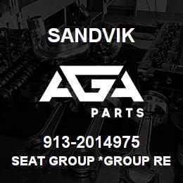 913-2014975 Sandvik SEAT GROUP *GROUP REF | AGA Parts