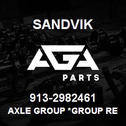 913-2982461 Sandvik AXLE GROUP *GROUP REF | AGA Parts