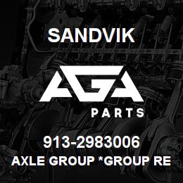 913-2983006 Sandvik AXLE GROUP *GROUP REF | AGA Parts