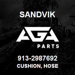 913-2987692 Sandvik CUSHION, HOSE | AGA Parts