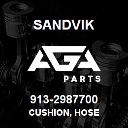 913-2987700 Sandvik CUSHION, HOSE | AGA Parts