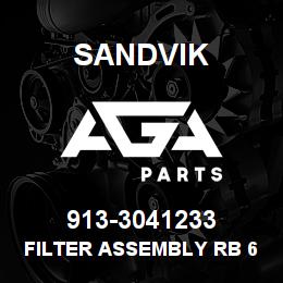 913-3041233 Sandvik FILTER ASSEMBLY RB 68041233 RB | AGA Parts