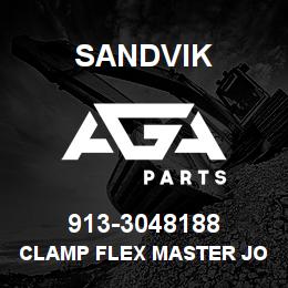913-3048188 Sandvik CLAMP FLEX MASTER JOINT RB | AGA Parts