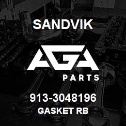 913-3048196 Sandvik GASKET RB | AGA Parts