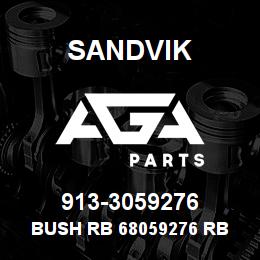 913-3059276 Sandvik BUSH RB 68059276 RB | AGA Parts