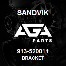 913-520011 Sandvik BRACKET | AGA Parts
