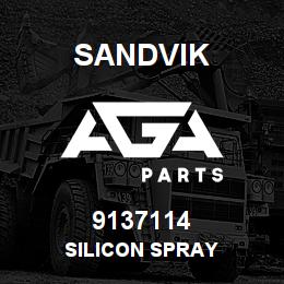9137114 Sandvik SILICON SPRAY | AGA Parts
