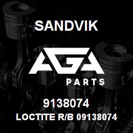 9138074 Sandvik LOCTITE R/B 09138074 RB | AGA Parts