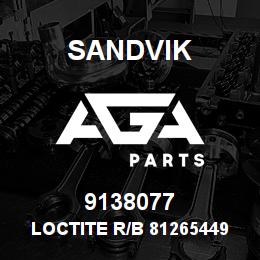 9138077 Sandvik LOCTITE R/B 81265449 RB | AGA Parts