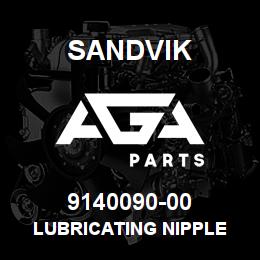9140090-00 Sandvik LUBRICATING NIPPLE | AGA Parts