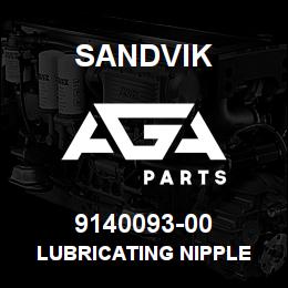 9140093-00 Sandvik LUBRICATING NIPPLE | AGA Parts