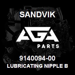 9140094-00 Sandvik LUBRICATING NIPPLE BH R 1/4 | AGA Parts