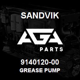 9140120-00 Sandvik GREASE PUMP | AGA Parts