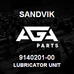 9140201-00 Sandvik LUBRICATOR UNIT | AGA Parts