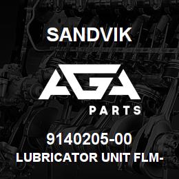 9140205-00 Sandvik LUBRICATOR UNIT FLM-4 / 5HLAM-5, 6-4 | AGA Parts