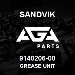 9140206-00 Sandvik GREASE UNIT | AGA Parts