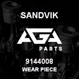 9144008 Sandvik WEAR PIECE | AGA Parts
