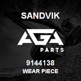 9144138 Sandvik WEAR PIECE | AGA Parts