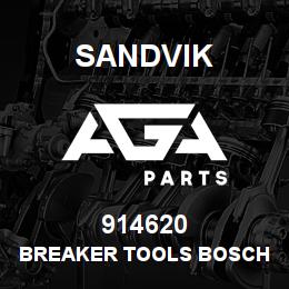 914620 Sandvik BREAKER TOOLS BOSCH USH27 C.HISEL OP | AGA Parts