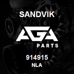 914915 Sandvik NLA | AGA Parts