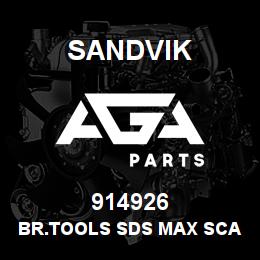 914926 Sandvik BR.TOOLS SDS MAX SCALING CHISEL OP | AGA Parts