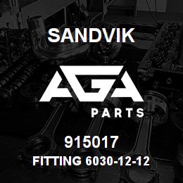 915017 Sandvik FITTING 6030-12-12 | AGA Parts
