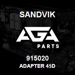 915020 Sandvik ADAPTER 45D | AGA Parts