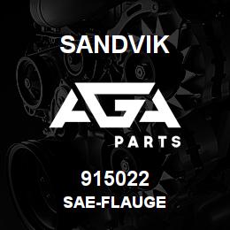 915022 Sandvik SAE-FLAUGE | AGA Parts