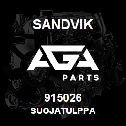 915026 Sandvik SUOJATULPPA | AGA Parts
