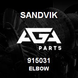 915031 Sandvik ELBOW | AGA Parts