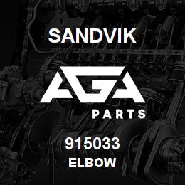 915033 Sandvik ELBOW | AGA Parts