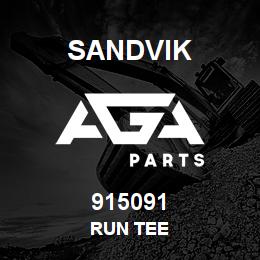 915091 Sandvik RUN TEE | AGA Parts