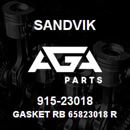 915-23018 Sandvik GASKET RB 65823018 RB | AGA Parts