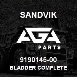 9190145-00 Sandvik BLADDER COMPLETE | AGA Parts
