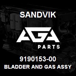 9190153-00 Sandvik BLADDER AND GAS ASSY. | AGA Parts