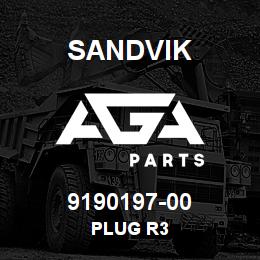 9190197-00 Sandvik PLUG R3 | AGA Parts