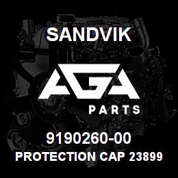 9190260-00 Sandvik PROTECTION CAP 238998 F 919.0205-0 | AGA Parts