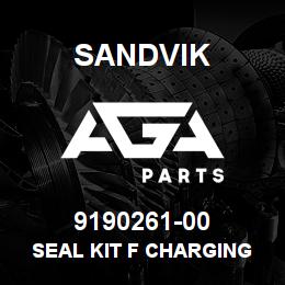 9190261-00 Sandvik SEAL KIT F CHARGING UNIT | AGA Parts