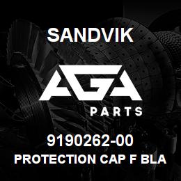 9190262-00 Sandvik PROTECTION CAP F BLADDER DIAM.22 MM. | AGA Parts