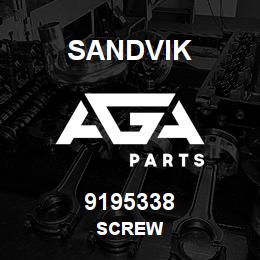 9195338 Sandvik SCREW | AGA Parts