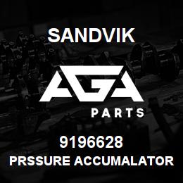 9196628 Sandvik PRSSURE ACCUMALATOR | AGA Parts