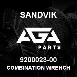 9200023-00 Sandvik COMBINATION WRENCH | AGA Parts