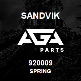 920009 Sandvik SPRING | AGA Parts